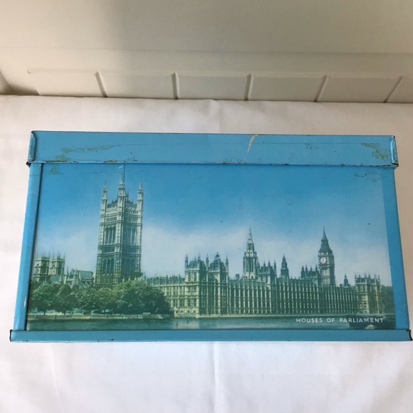 🇬🇧Vintage British 1960’s Scenes of London Metal Tin Box - Picture 5 of 9